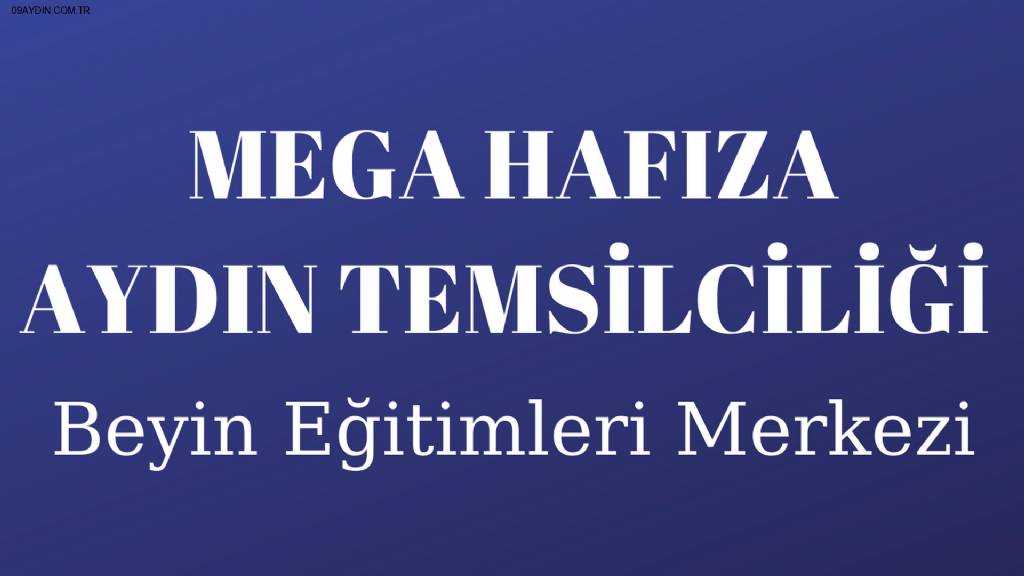 Mega Hafıza Aydın Temsilciliği Fotoğrafları