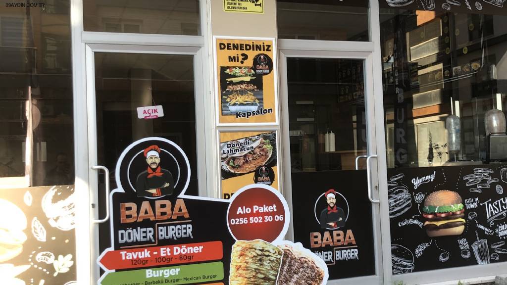 Baba döner burger Fotoğrafları