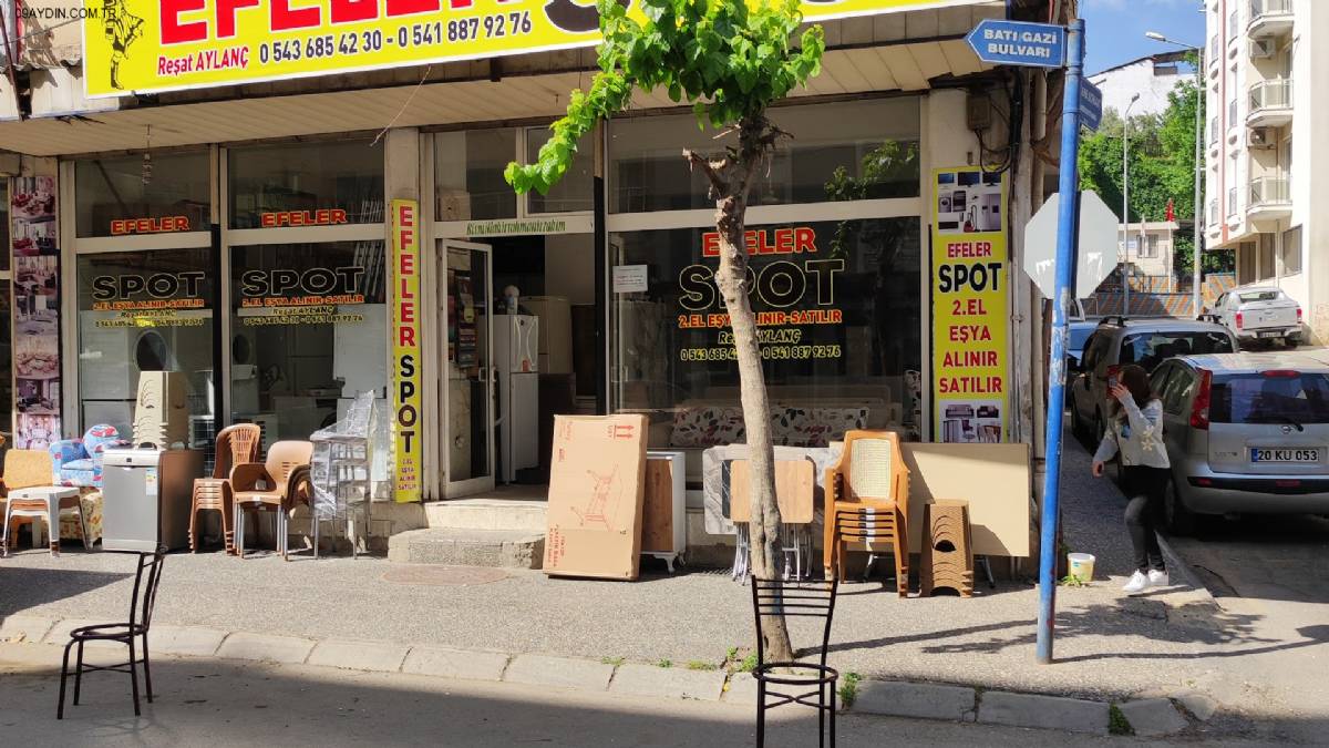 EFELER SPOT AYDIN'DA SPOTÇU BEYAZ EŞYA MOBİLYA ALIM SATIM