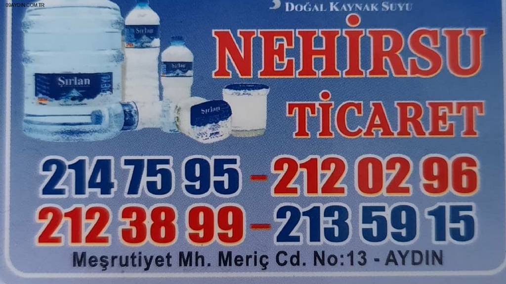 Şırlan Su Bayi Nehirsu Ticaret Fotoğrafları