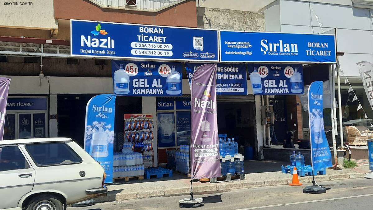 Boran Ticaret - NAZLI SU Nazilli Bölge Bayii