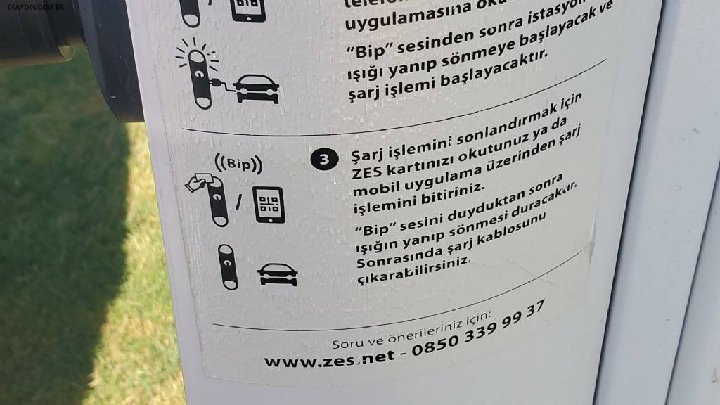 ZES Elektrikli Şarj İstasyonu Fotoğrafları