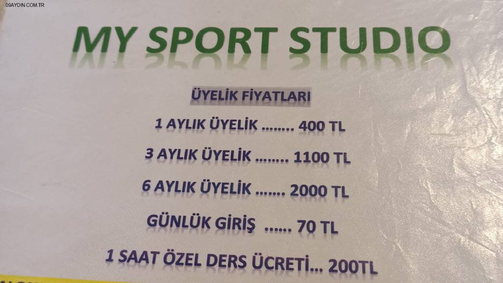 My Sport Studio Fotoğrafları