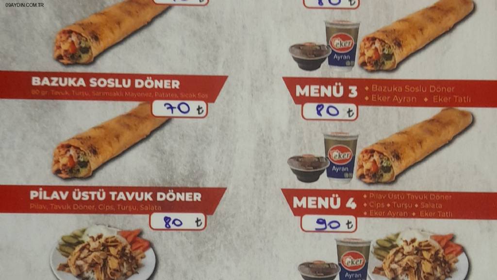 YEDOY Soslu Döner Fotoğrafları