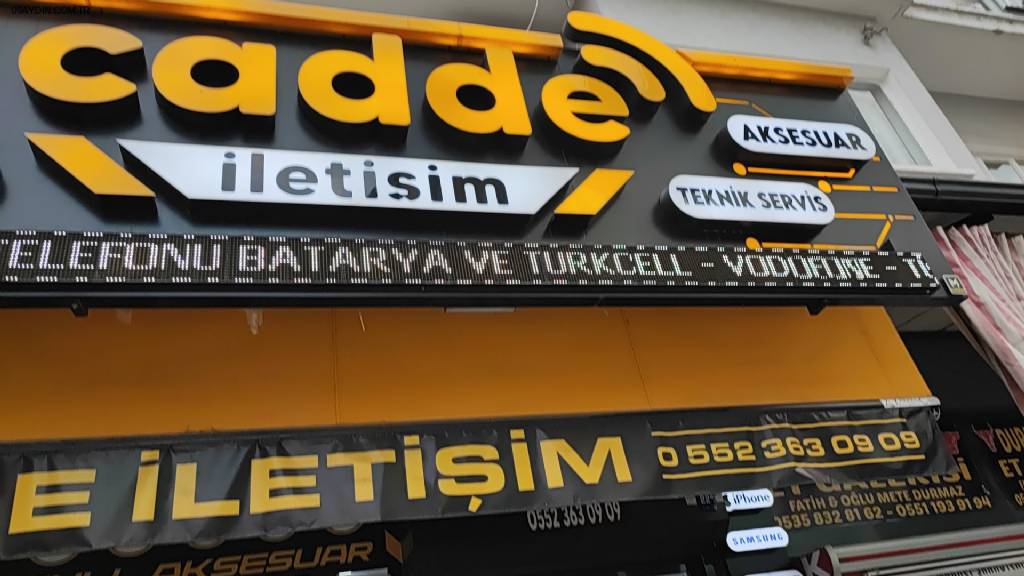 cadde iletişim Fotoğrafları