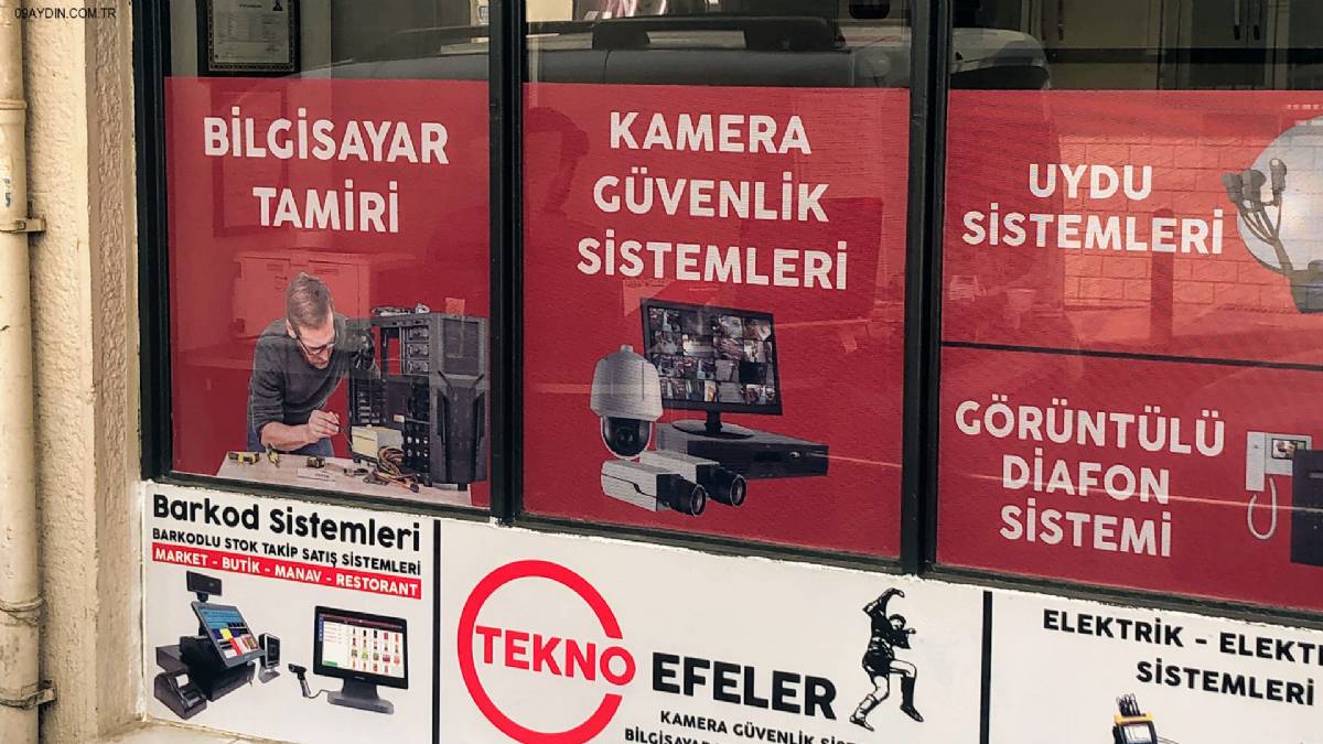 Bilgisayar tamiri ve Kamera güvenlik sistemleri/Teknoefeler