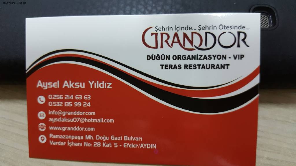 Granddor Efe Düğün Salonu Fotoğrafları