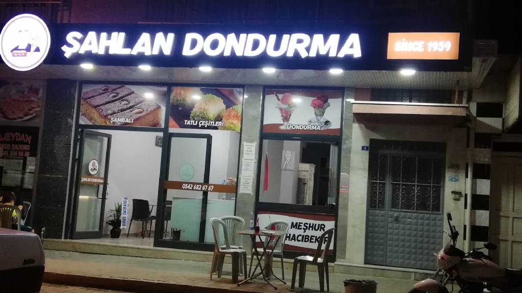 Şahlan dondurma Fotoğrafları